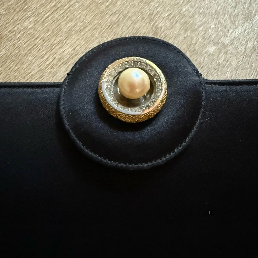 Nettie Rosenstein silk clutch-collectable